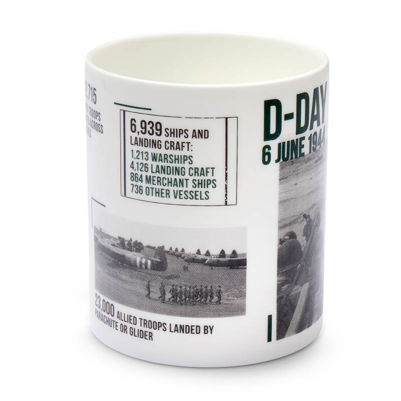 d-day normandy landings operation overlord facts and figures black and white mug ships